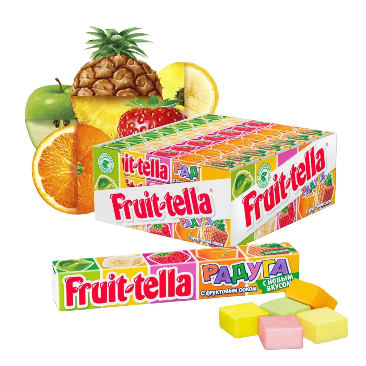 Конфеты жевательные Fruit Tella