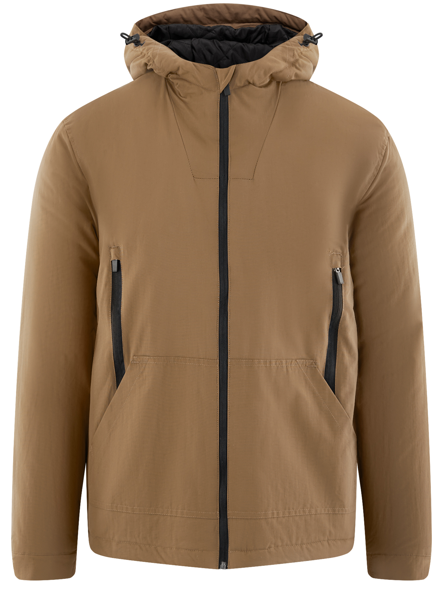 Куртка мужская oodji 1B515003M коричневая S