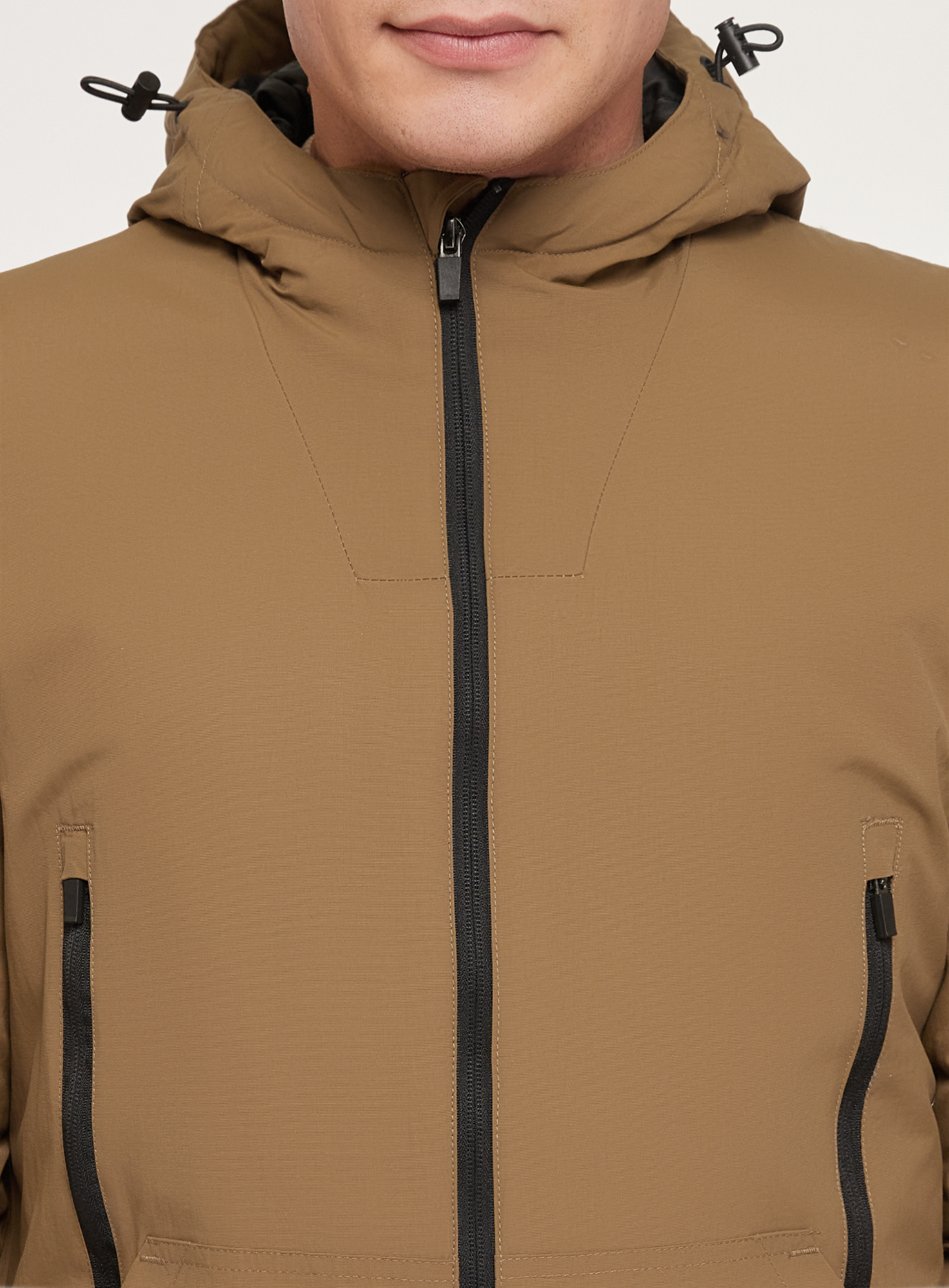 Куртка мужская oodji 1B515003M коричневая XL