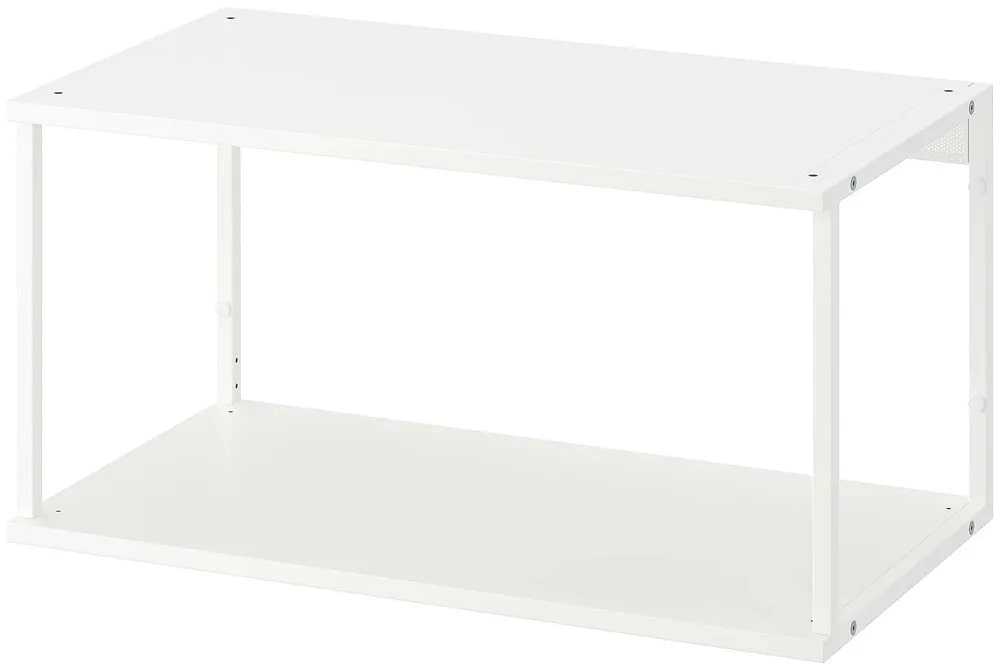 Стеллаж открытый IKEA OPPHUS 80x40x40 см белый - купить в Discontica, цена на Мегамаркет