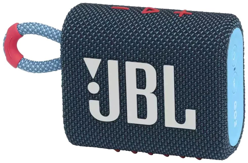 Колонка портативная JBL GO3 синяя, купить в Москве, цены в интернет-магазинах на Мегамаркет