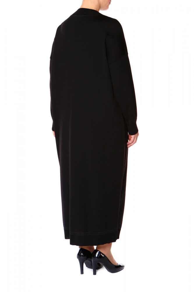 Платье женское Piero Moretti V02760 черное 54