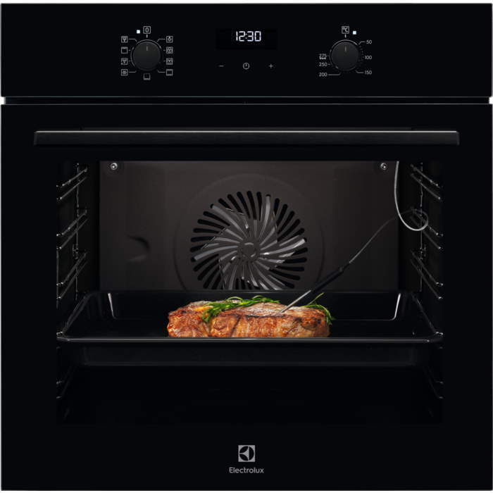 Встраиваемый электрический духовой шкаф Electrolux EOE5C71Z Black, купить в Москве, цены в интернет-магазинах на Мегамаркет