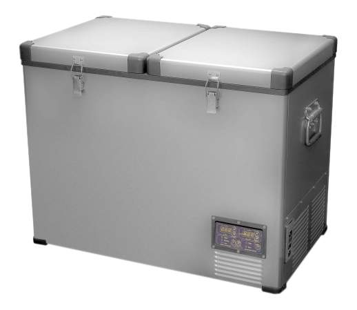 Автохолодильник Indel B TB092DM700AE серый, серебристый