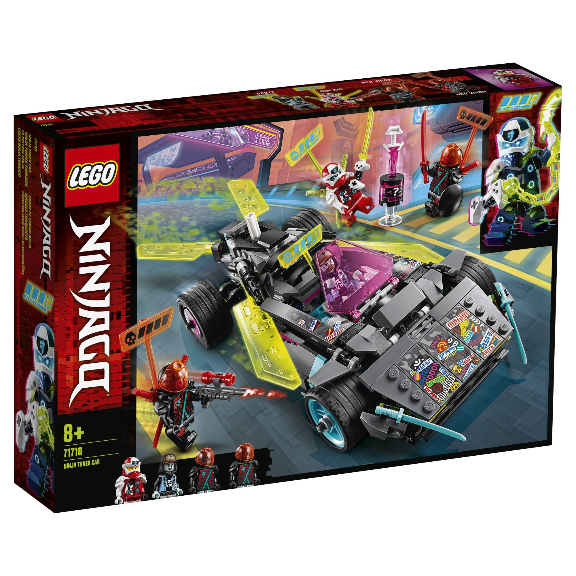 Отзывы о конструктор LEGO NINJAGO 71710 Специальный автомобиль Ниндзя -  отзывы покупателей на Мегамаркет | конструкторы LEGO 71710 - 100025820540