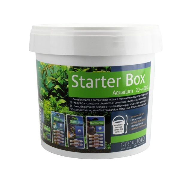 Набор Prodibio Starter Box для запуска растительных аквариумов от 20 до 60л