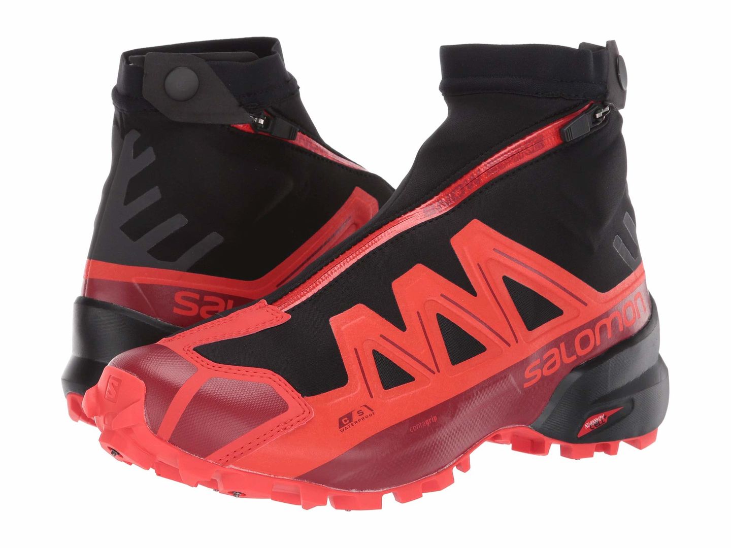 Salomon Salomon Snowspike CS WP black racing red red