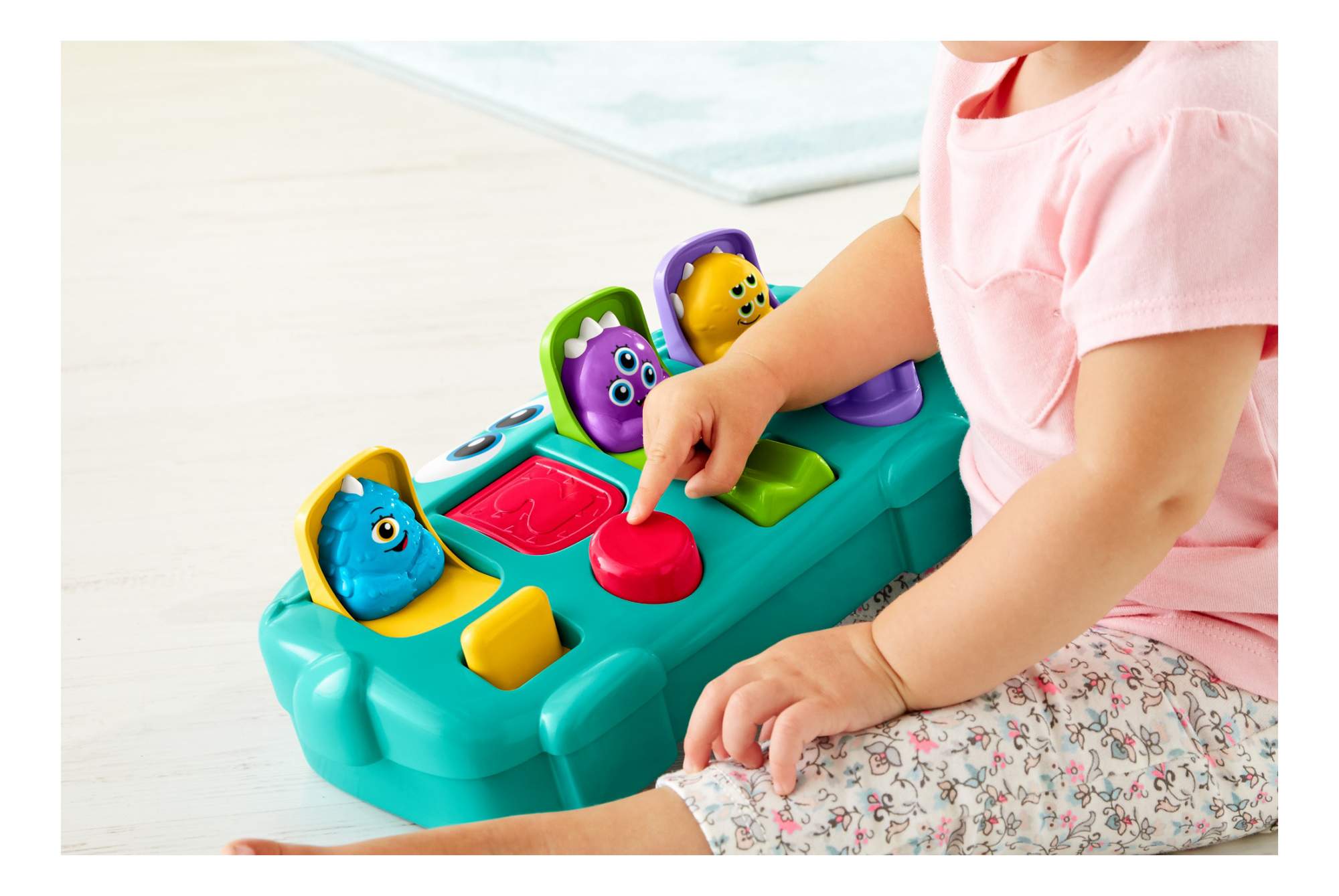 Включи фишер. Fisher Price развивающие монстрики. Игрушка Fisher Price Monster. Развивающая игрушка Fisher-Price монстрик с сюрпризом. 08267 Fisher Price.