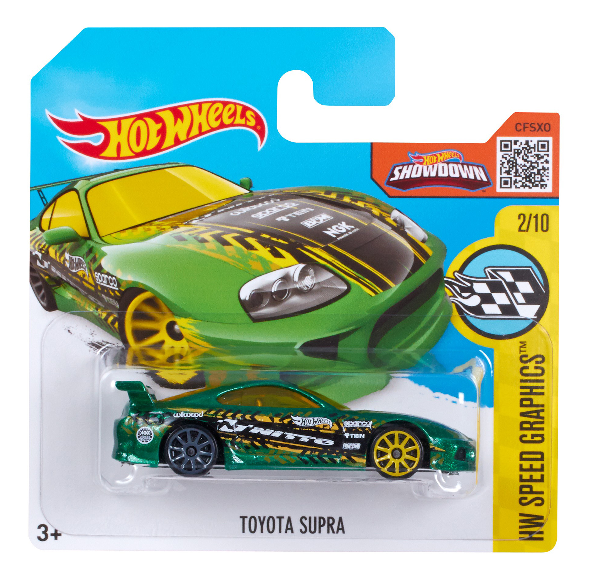 Машинка hot wheels toyota supra