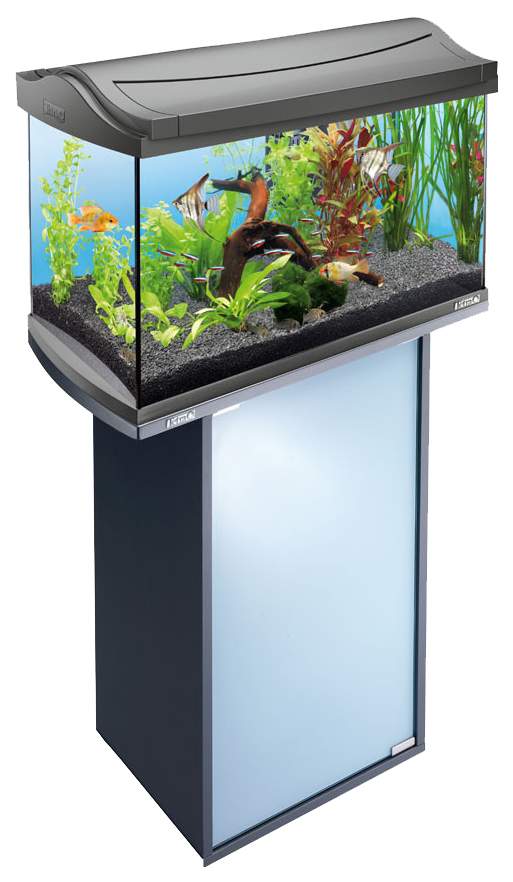 Тумба для аквариума Tetra для AquaArt, дерево, черная, 72,5  x 60,9 x 30,6 см