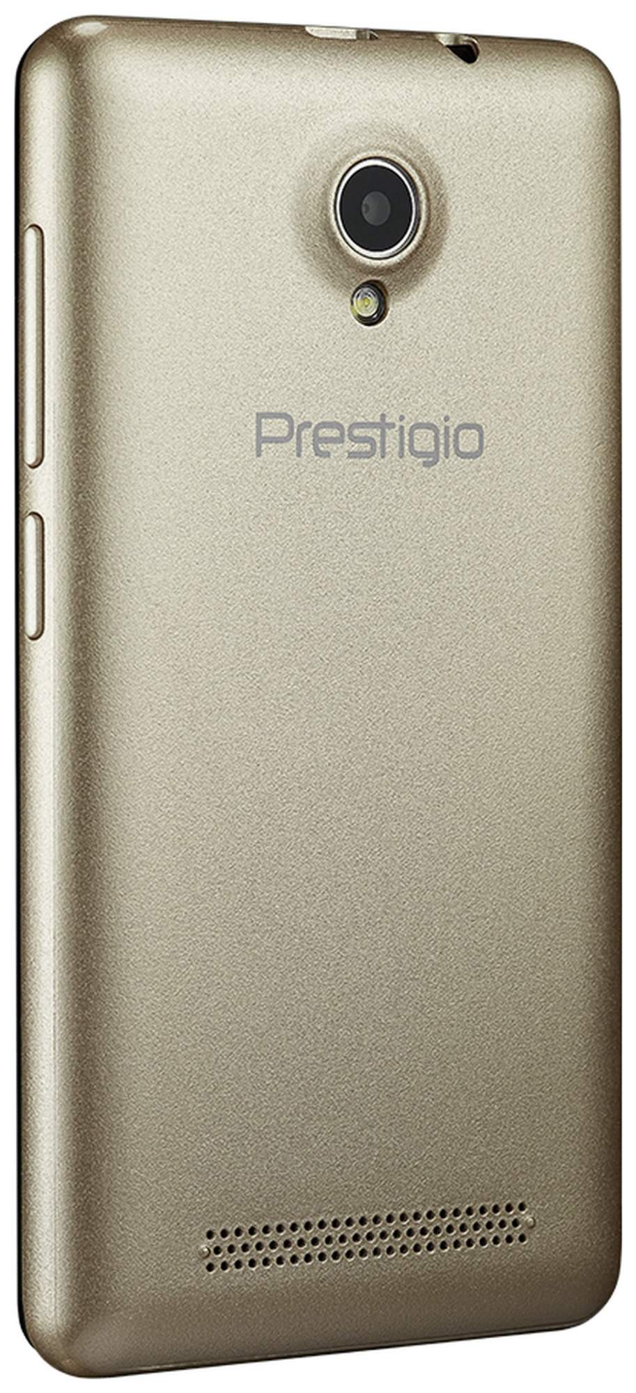 Смартфон Prestigio Wize Y3 1/8GB Gold (PSP3406DUOGOLD) – купить в Москве,  цены в интернет-магазинах на Мегамаркет