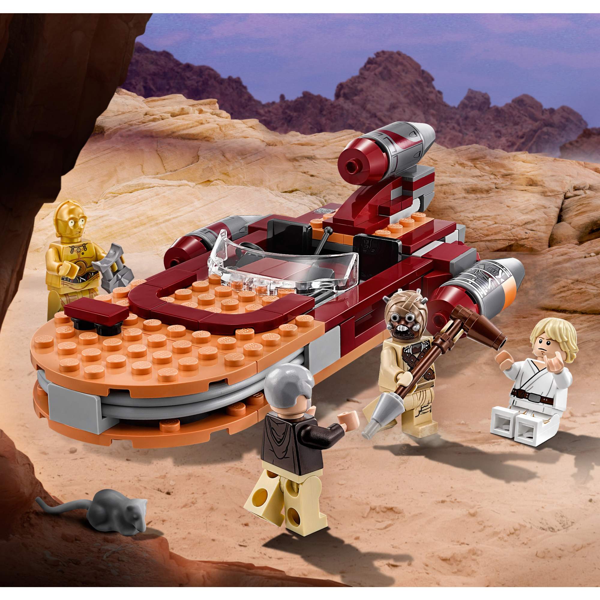 Lego star wars 2024 luke's landspeeder 75173