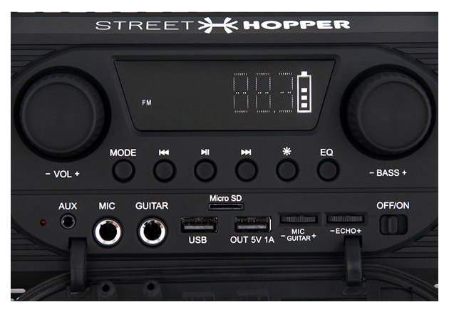 Портативная колонка Soundstream Street Hopper SH5P Black