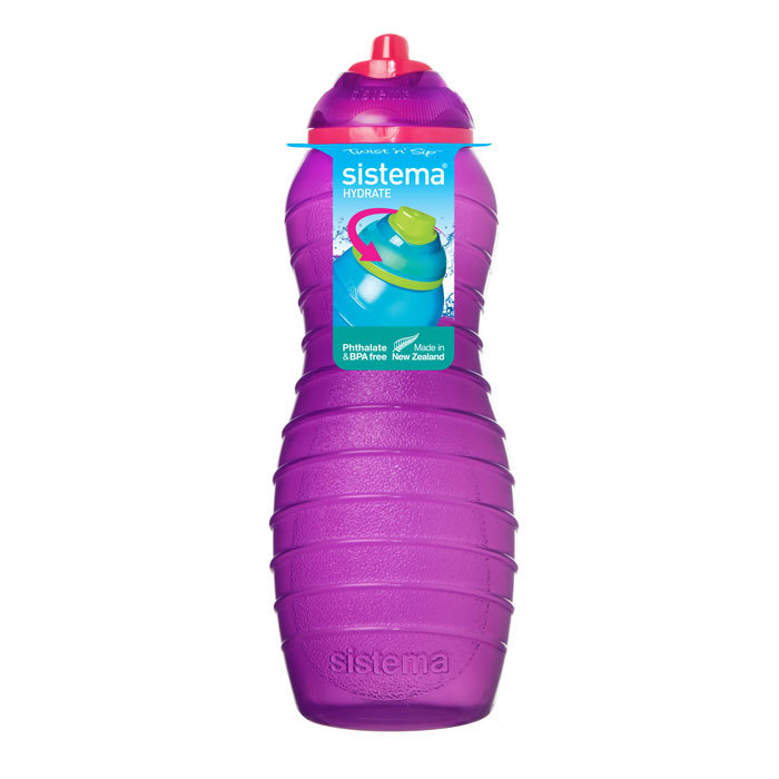 Бутылка Sistema Twist'n'Sip 700 мл purple