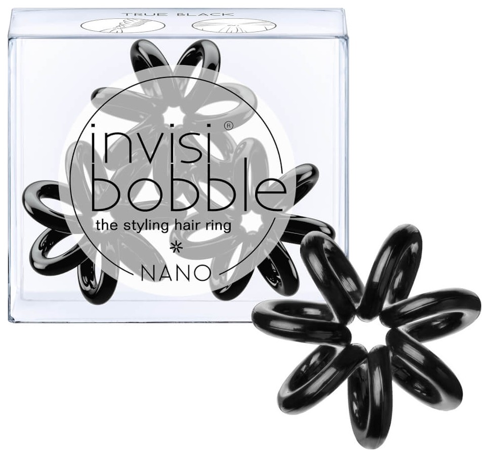 Резинка для волос invisibobble Резинка-браслет Nano True Black