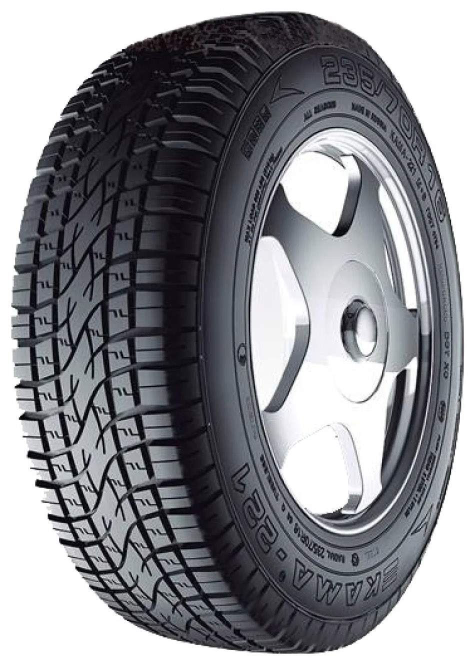 Шины KAMA 221 235/70 R16 109Q (до 160 км/ч) - отзывы покупателей на  Мегамаркет | 100023664941