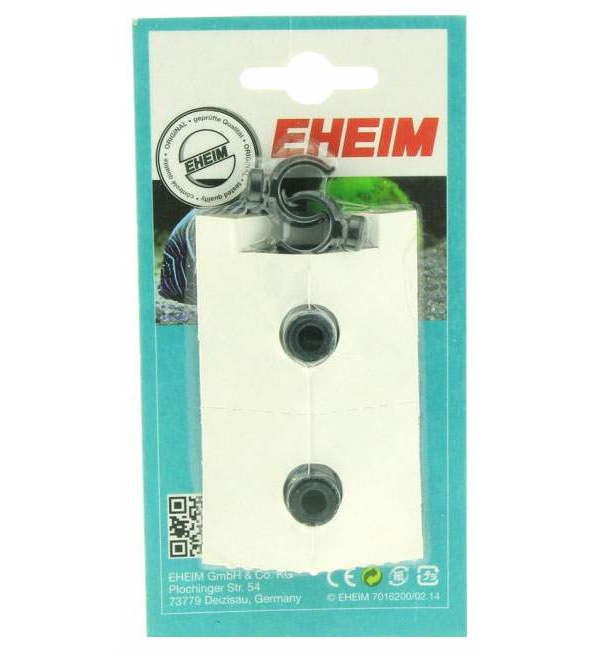 Присоска с зажимом для шланга 12/16 мм Eheim для фильтров, универсальная, 2шт