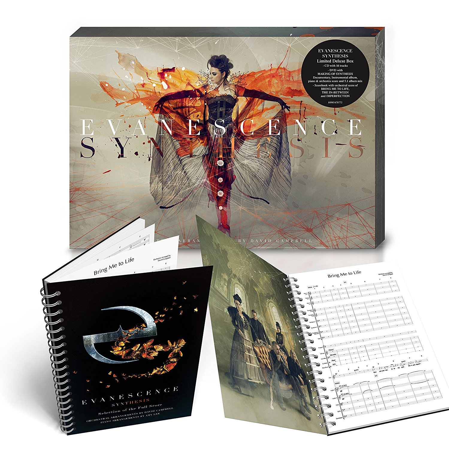 Evanescence Synthesis (Deluxe Edition Box Set)(CD+DVD) – купить в Москве,  цены в интернет-магазинах на Мегамаркет