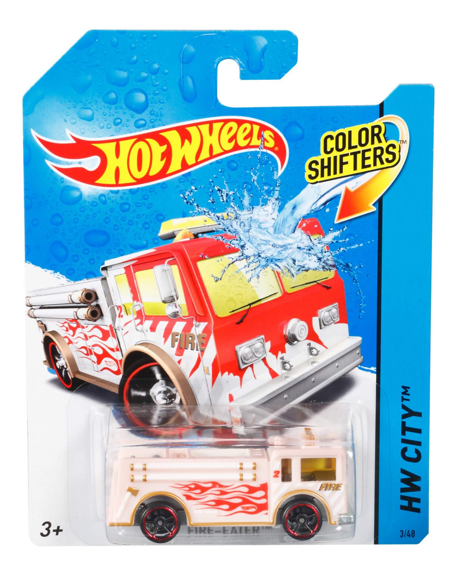 Купить пожарная машина Hot Wheels меняющая цвет BHR15 BHR21, цены на  Мегамаркет