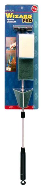 Стеклоочиститель-губка Penn Plax Wizard, с выдвижной ручкой для аквариума, 55 см