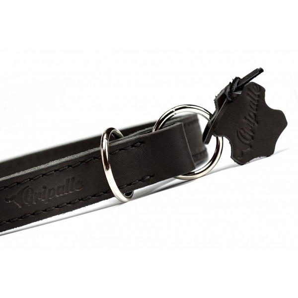 Удавка кожаная двухслойная GRIPALLE Купер 30-55S, ширина 30 мм, длина 55 см, черный