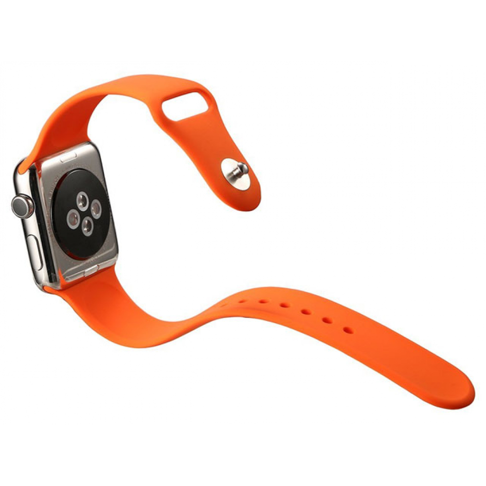 Apple watch 44 мм ремешки. Эппл вотч с оранжевым ремешком. Оранжевый ремешок Аппле вотч. Ремешки для Эппл вотч. АПЛ вотч с оранжевым ремешком.
