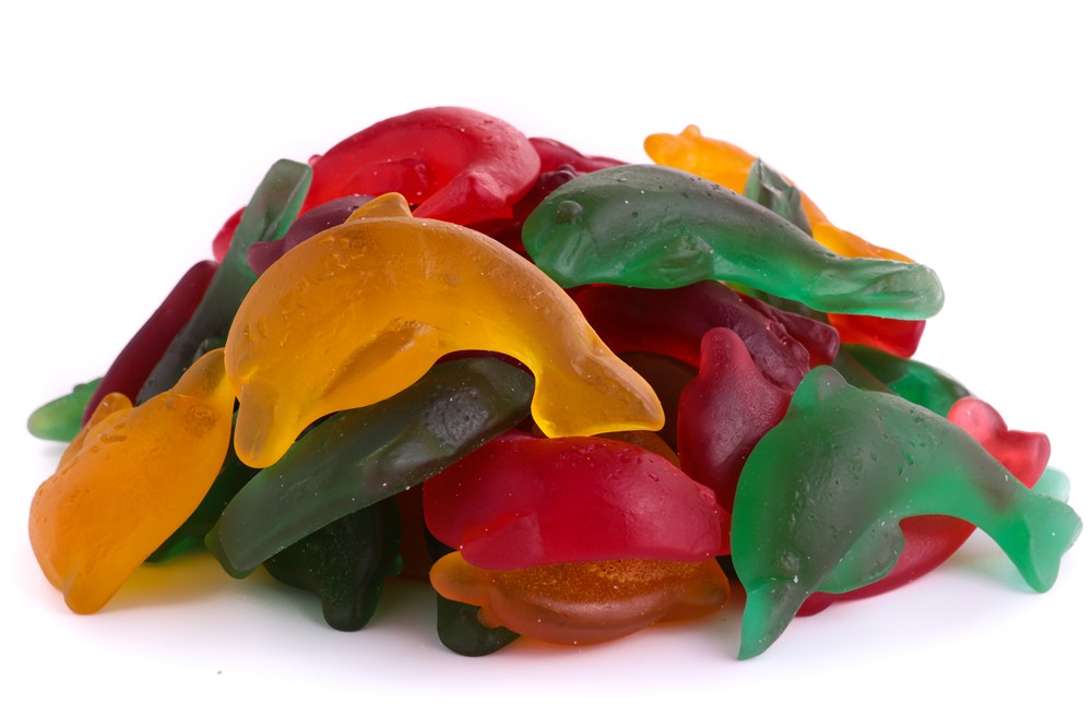 Haribo мармелад акулы