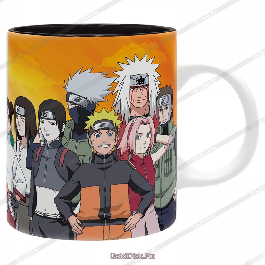 Кружка Naruto Shippuden: Ninjas De Konoha (320 мл), купить в Москве, цены в  интернет-магазинах на Мегамаркет