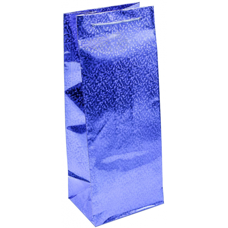 Пакет подарочный OMG-GIFT голография (14х35х11 см), микс, арт. 000LМ