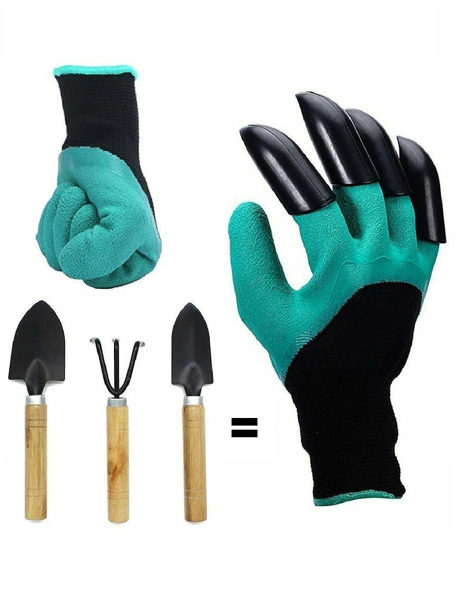 Садовые перчатки 00101803A Garden Genie Gloves one size - купить в Home.a, цена на Мегамаркет