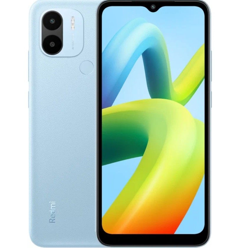 Смартфон Xiaomi Redmi A2+ 3/64GB Светло-голубой (350.11) - купить в HarPhone, цена на Мегамаркет