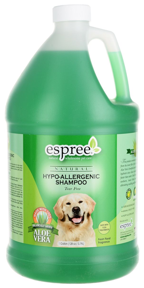 Шампунь для кошек и собак Espree Classic Care Hypo-Allergenic Coconut без слез, 3,79 л