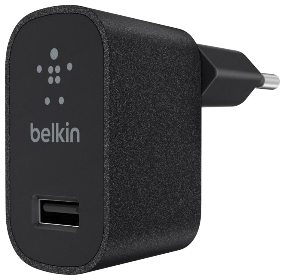 Сетевое зарядное устройство Belkin Universal Home Charger,1xUSB, 2,4 A,(F8M731vfBLK) black