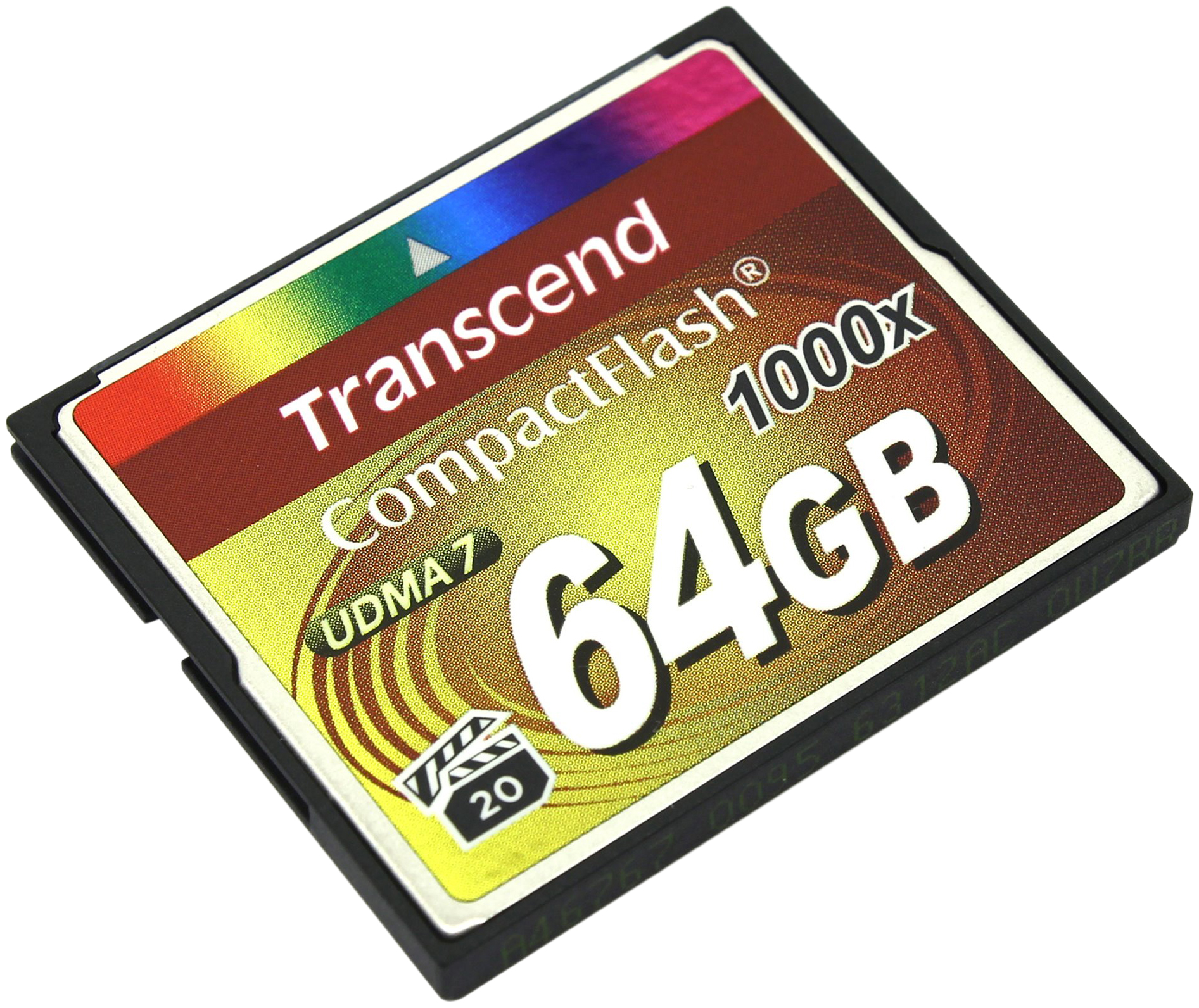 Карта памяти transcend compact flash 64gb