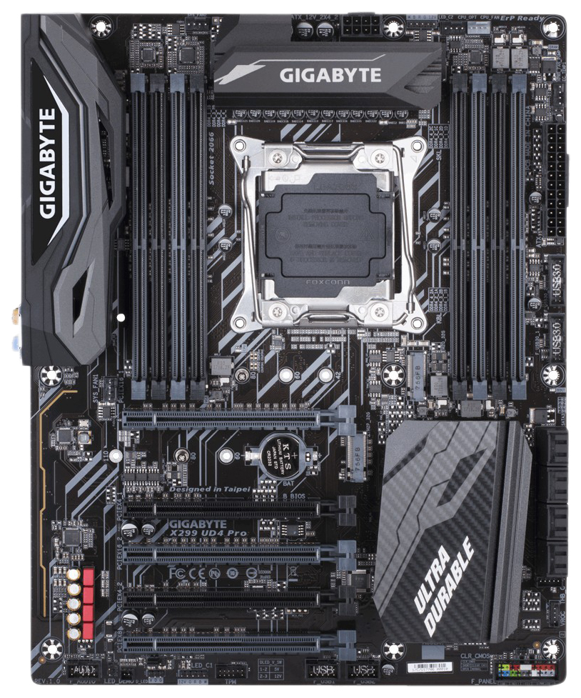 Материнская плата GIGABYTE X299 UD4 PRO - купить в super100k, цена на Мегамаркет