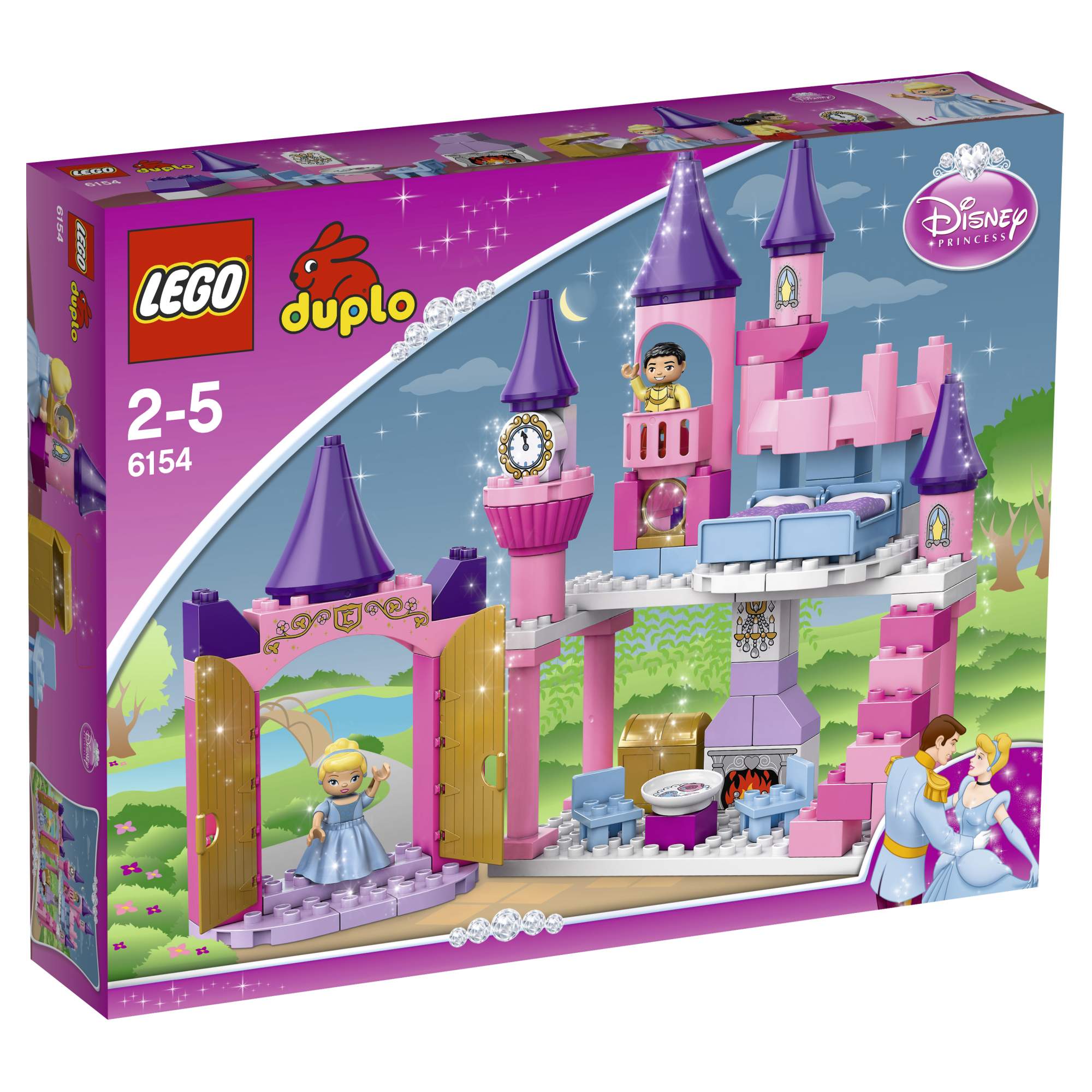 Конструктор LEGO DUPLO Princess Замок Золушки (6154) - отзывы покупателей  на Мегамаркет