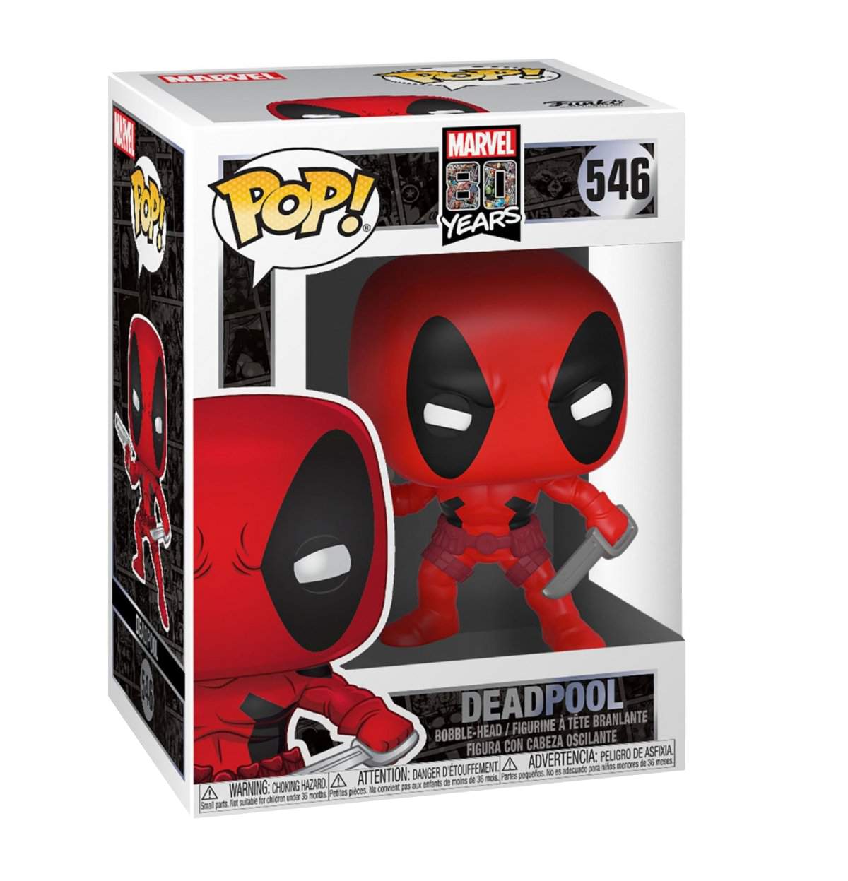 funko pop deadpool 80 years