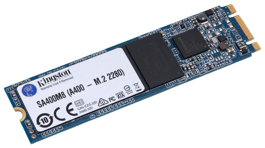 SSD накопитель Kingston A400 M.2 2280 120 ГБ (SA400M8/120G) - купить в www.cenam.net, цена на Мегамаркет