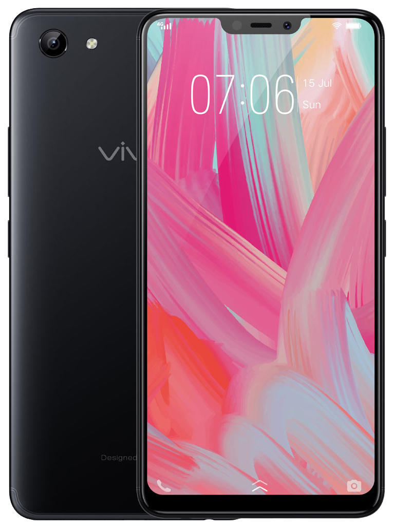 Смартфон Vivo Y81 3/32GB Matte Black (1808) – характеристики на Мегамаркет