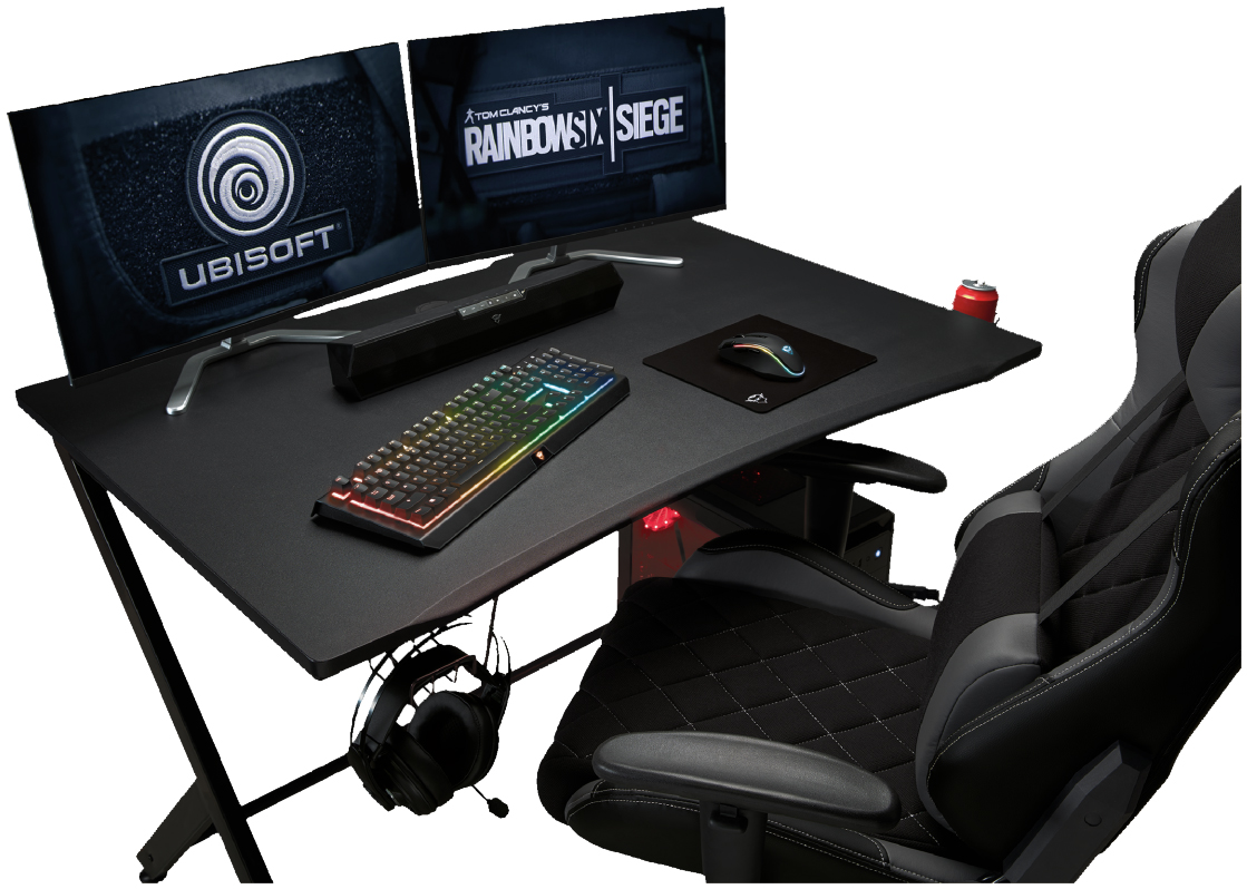 Геймерский компьютерный купить. Trust Gaming Desk GXT 711 Dominus. Gaming Desk Trust GXT 711 Dominus 22523. Игровой стол Trust GTX 1190. Геймерский стол Максимус-8 BMS.