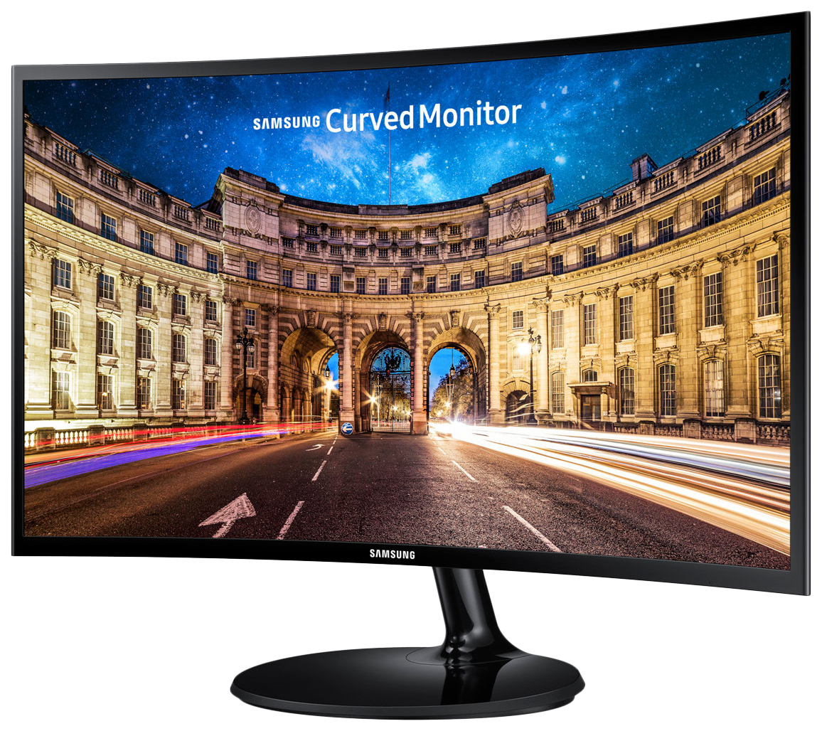 Монитор Samsung C24F390FHI Black (LC24F390FHIXCI) - отзывы покупателей на  маркетплейсе Мегамаркет | Артикул: 100023662642