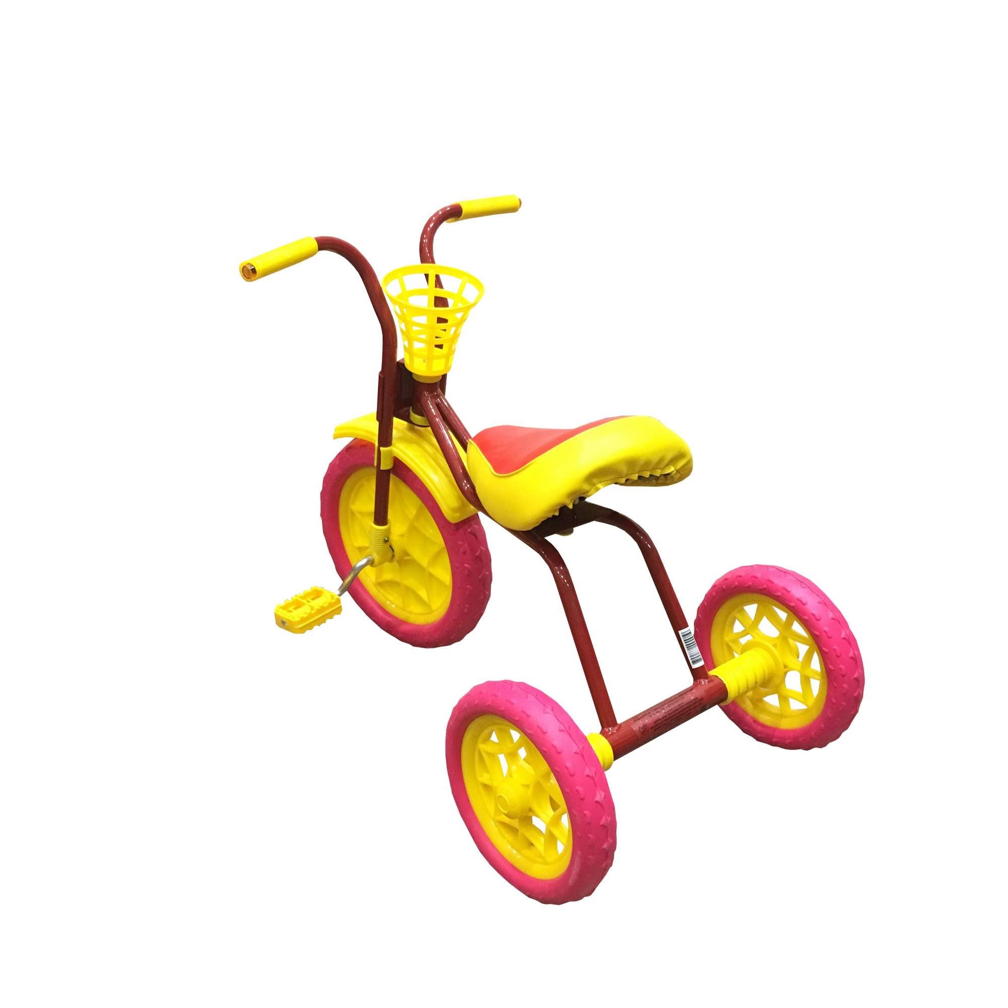 Трехколесный велосипед Woodlines Зубренок Бордовый