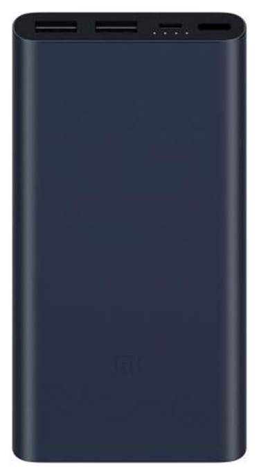 Внешний аккумулятор Xiaomi Mi Power Bank PLM09ZM 10000 mAh (VXN4229CN ) Black - купить в Москве, цены в интернет-магазинах Мегамаркет