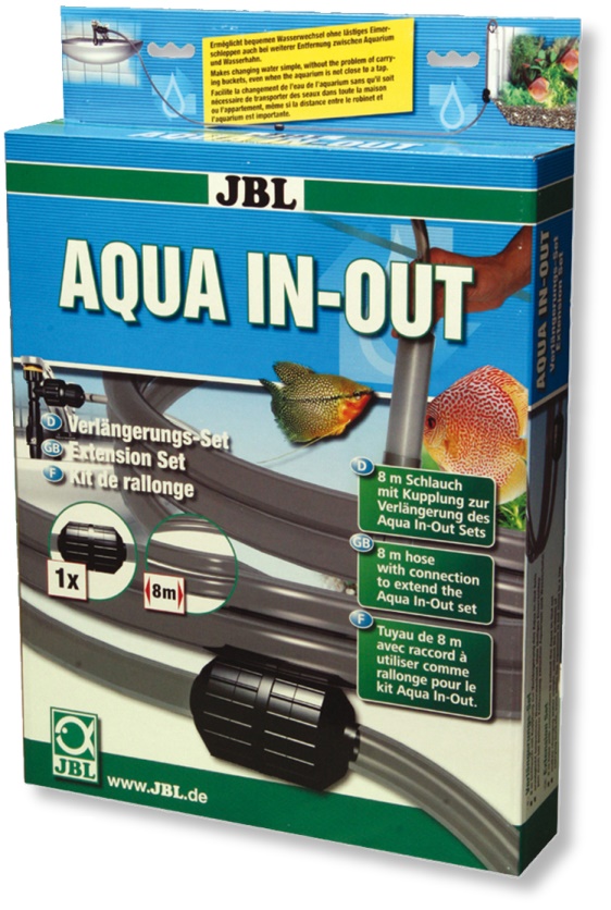 Шланг JBL Aqua In-Out Verlangerungsset для системы Komplett-Set, 7,5 м