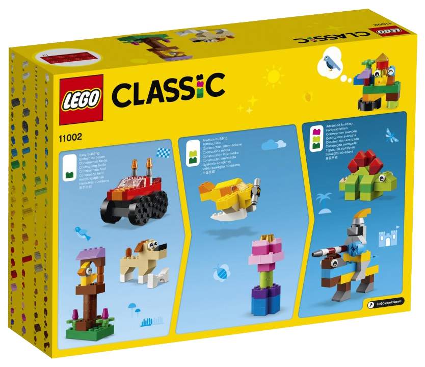 Конструктор LEGO Classic 11002 Базовый набор кубиков