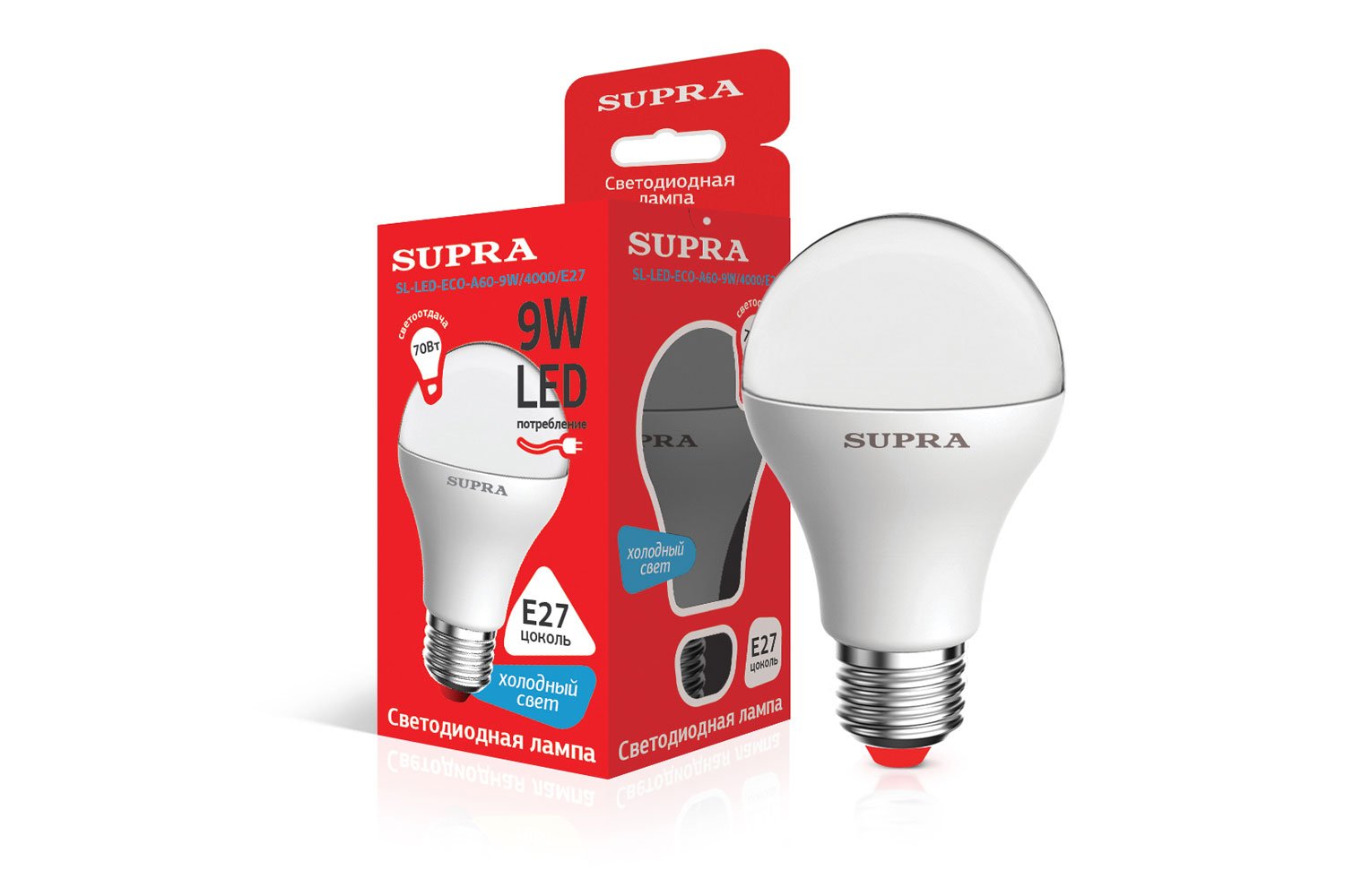 Eco led. Лампа светодиодная Supra SL-led, e27, a60, 9вт. Лампа светодиодная Supra SL-led-Eco, e27, a60, 10вт. Лампа светодиодная Supra SL-led-PR-3000к, e27, a60, 13вт. Упаковка светодиодных ламп 10 шт Supra SL-led-PR-3000к, e27, r63, 9вт.