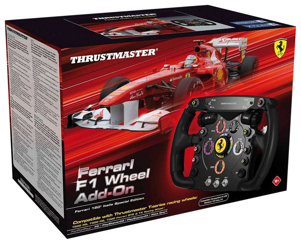 Игровой руль Thrustmaster F1 Wheel, купить в Москве, цены в  интернет-магазинах на Мегамаркет