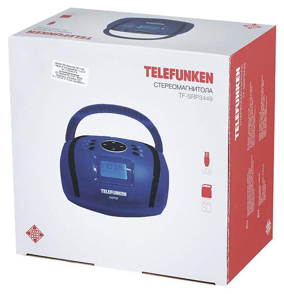 Магнитола telefunken tf srp3449 инструкция