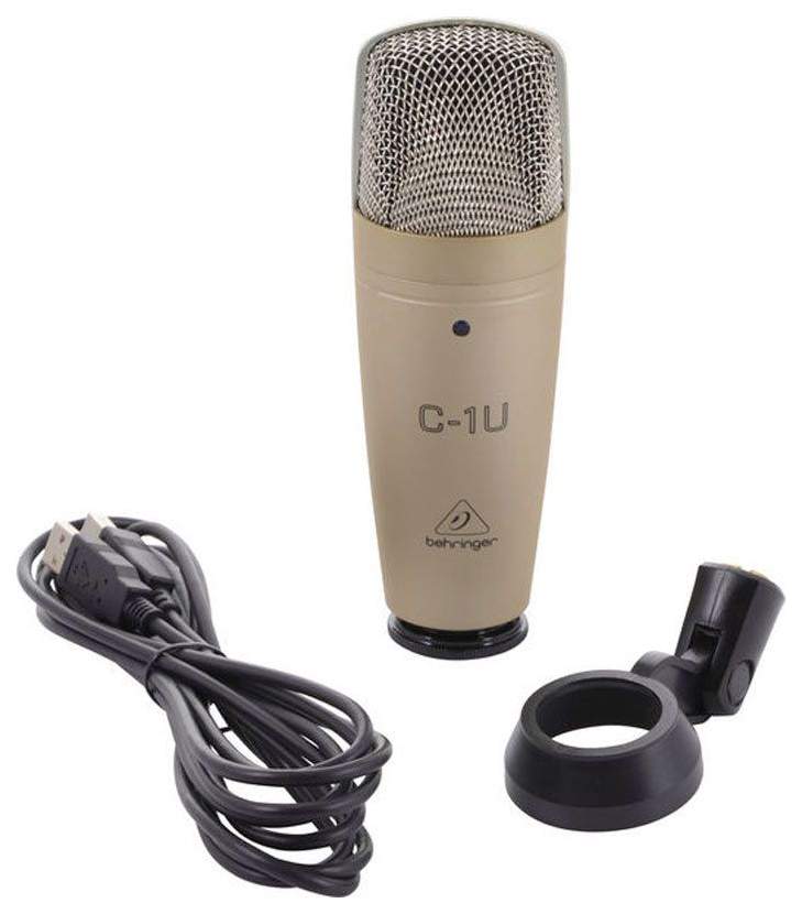 Микрофон Behringer C-1U Silver
