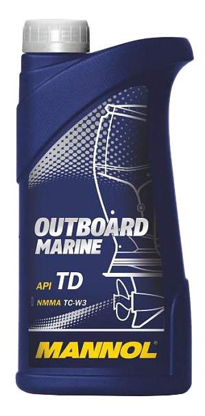 Моторное масло Mannol 2-Takt Outboard Marine 1л